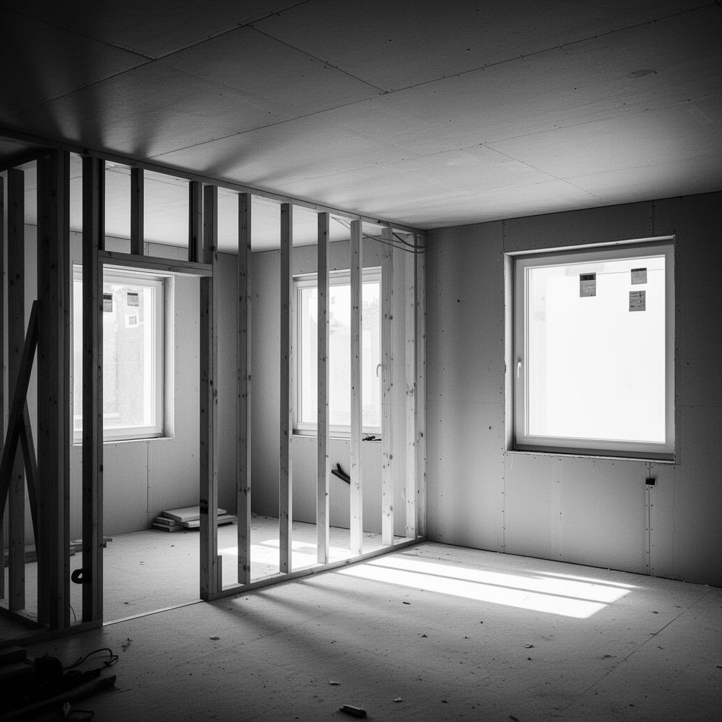 Baustelle Innenausbau